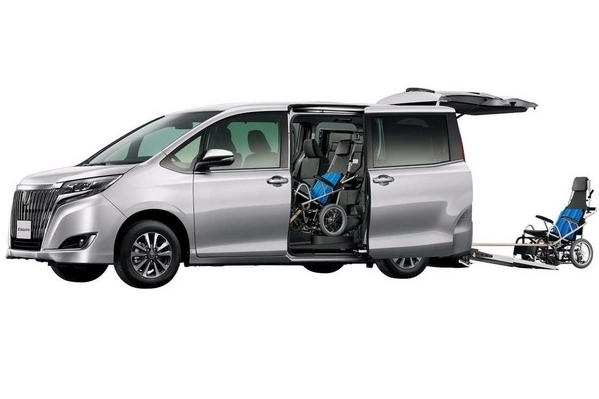 車いす仕様車(スロープタイプ) タイプ(車いす1脚仕様/車いす2脚仕様)
